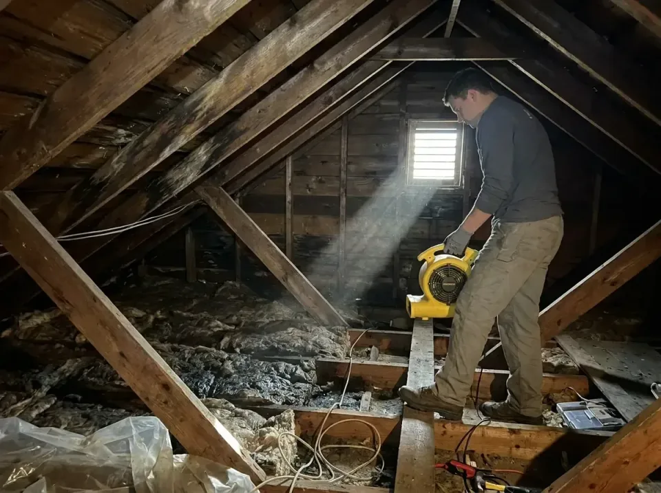 attic-water-damage-drying-proc-007 — frequently asked questions, Emergency Water Extraction & 24/7 Flood Response in Ranchos…